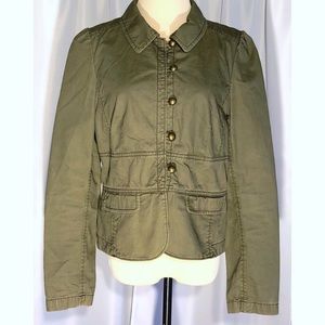 Final Price ⬇️ Ann Taylor Loft Olive Green Jacket